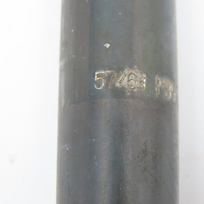 57/64" Coolant Thru 2 Flute Spiral Drill Bit 11" OAL