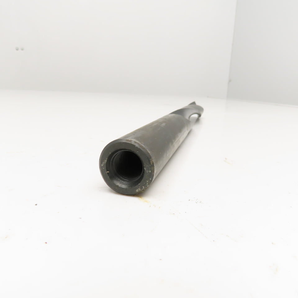 57/64" Coolant Thru 2 Flute Spiral Drill Bit 11" OAL