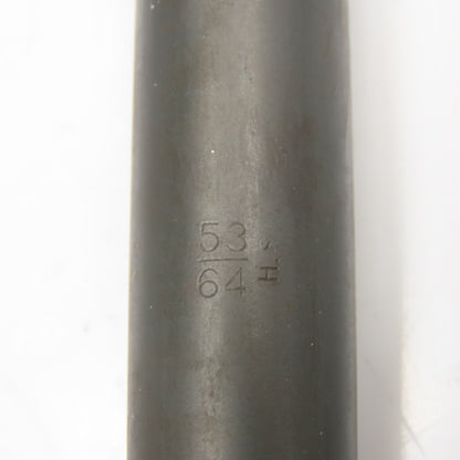 53/64" Coolant Thru 2 Flute Spiral Drill Bit 10-1/2" OAL