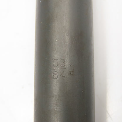 53/64" Coolant Thru 2 Flute Spiral Drill Bit 10-1/2" OAL