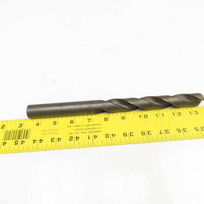 53/64" Coolant Thru 2 Flute Spiral Drill Bit 10-1/2" OAL