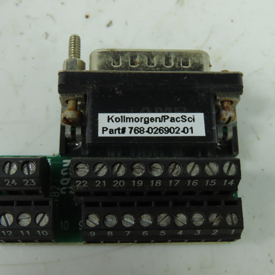 Kollmorgen 768-026902-01 Terminal Board 26 Pin
