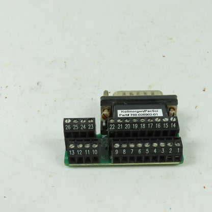 Kollmorgen 768-026902-01 Terminal Board 26 Pin