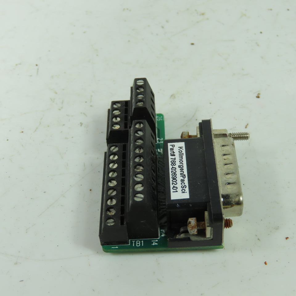 Kollmorgen 768-026902-01 Terminal Board 26 Pin