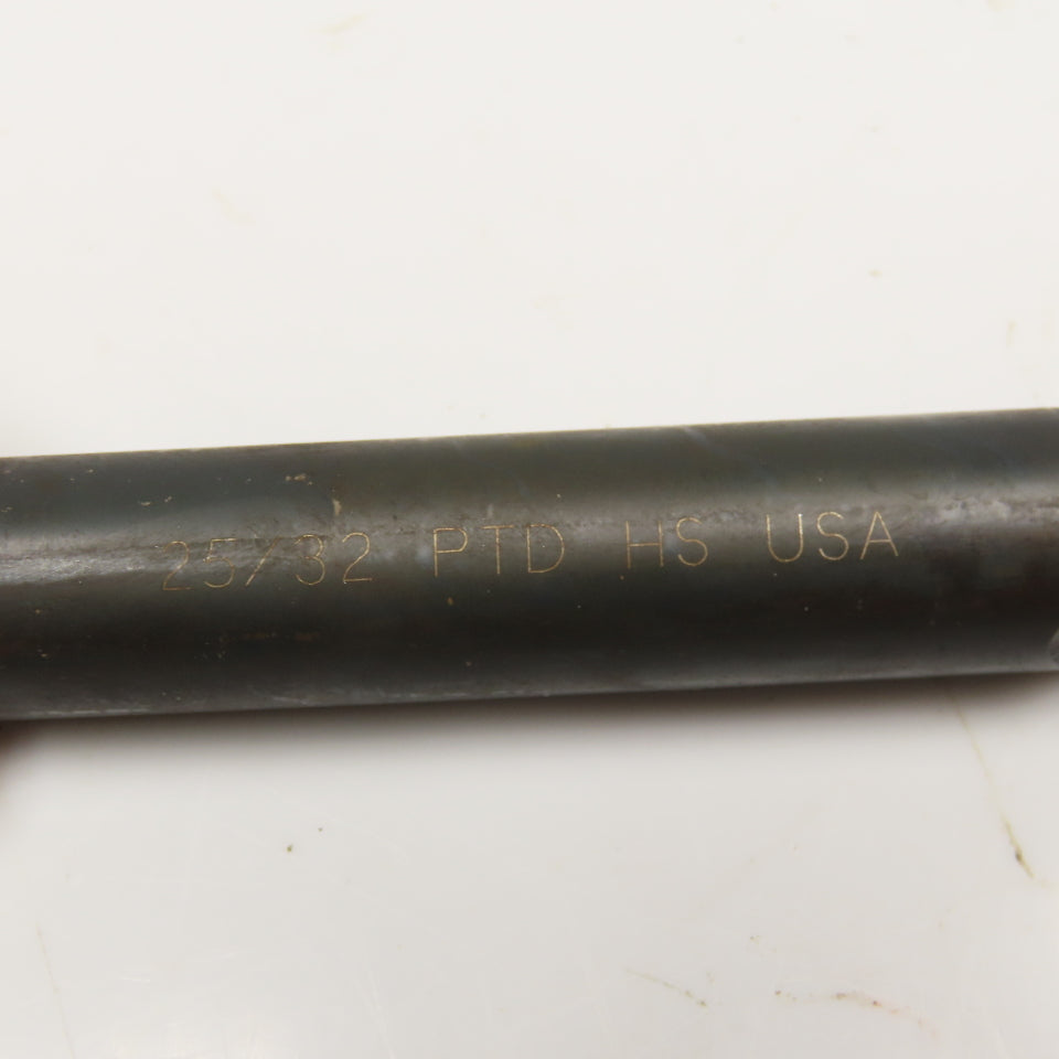Precision Twist Drill 25/32" Coolant Thru 2 Flute Spiral Drill Bit 10" OAL