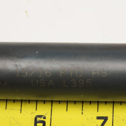 Precision Twist Drill 15/16" Coolant Thru 2 Flute Spiral Drill Bit 10" OAL