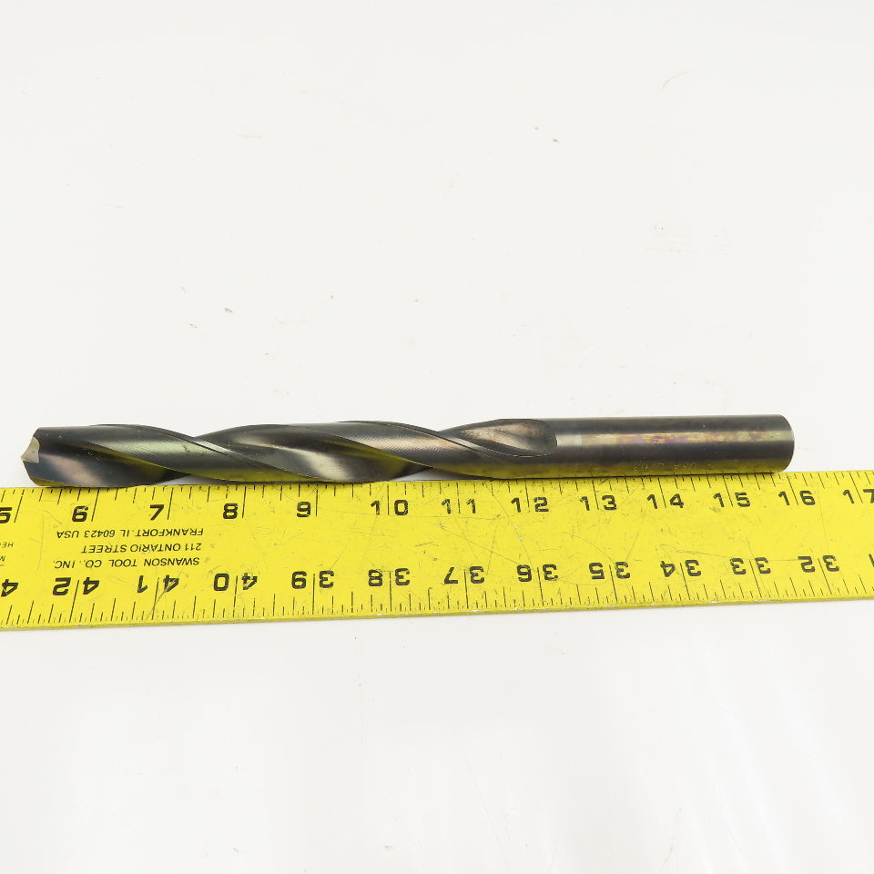 Precision Twist Drill 7/8" Coolant Thru 2 Flute Spiral Drill Bit 11" OAL