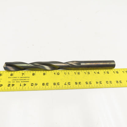 Precision Twist Drill 7/8" Coolant Thru 2 Flute Spiral Drill Bit 11" OAL