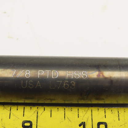 Precision Twist Drill 7/8" Coolant Thru 2 Flute Spiral Drill Bit 11" OAL