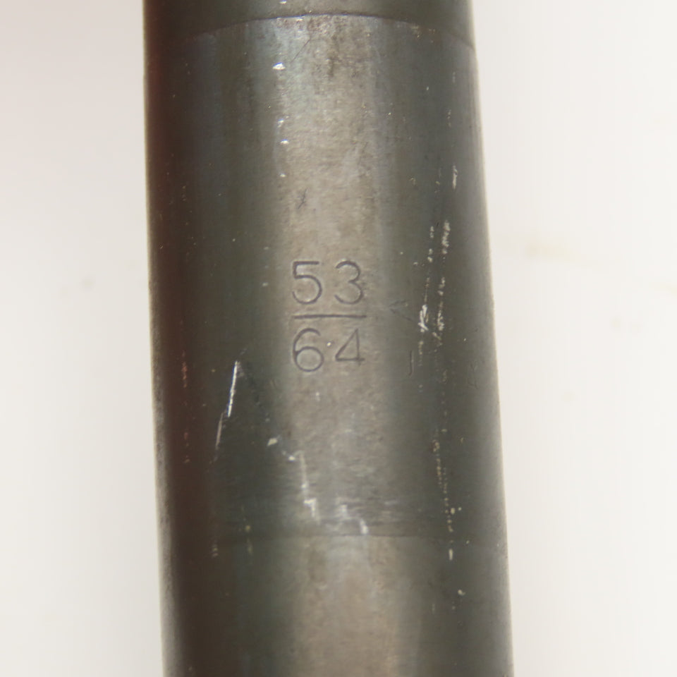53/64" Coolant Thru 2 Flute Spiral Drill Bit 10-1/2" OAL