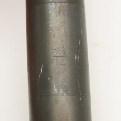53/64" Coolant Thru 2 Flute Spiral Drill Bit 10-1/2" OAL