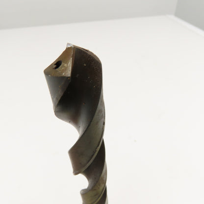 53/64" Coolant Thru 2 Flute Spiral Drill Bit 10-1/2" OAL