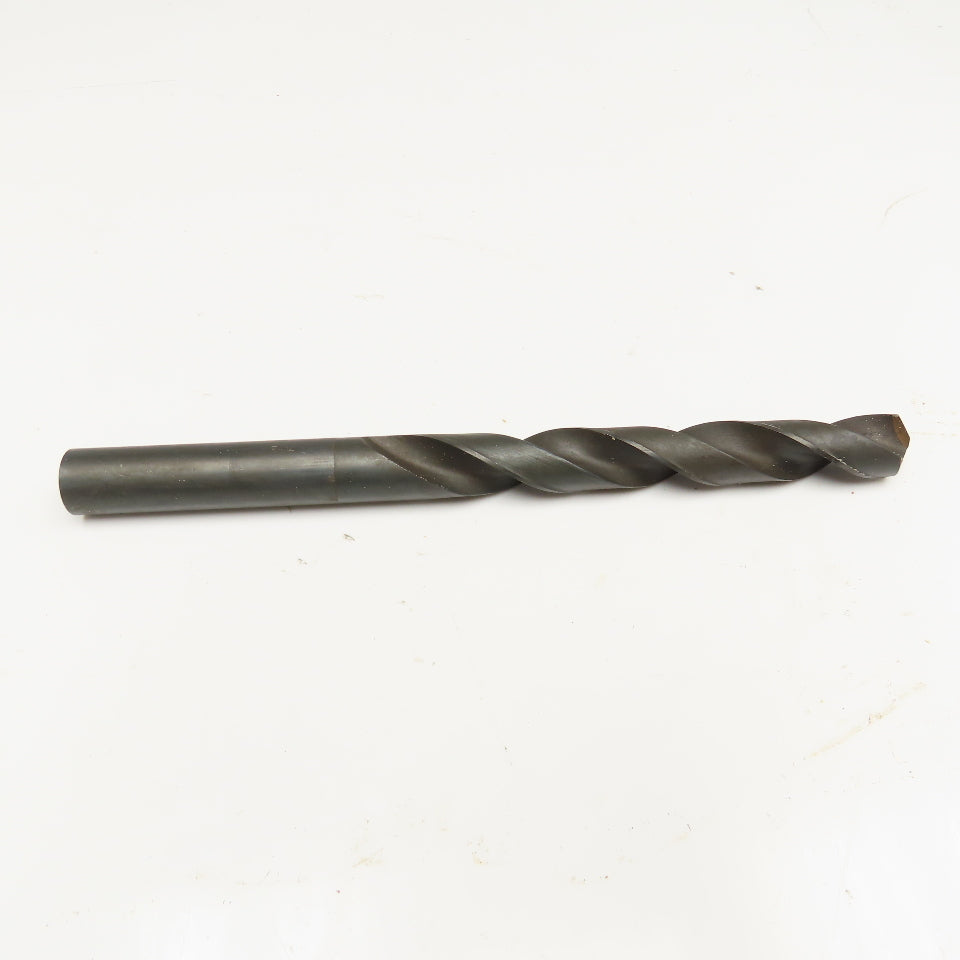 53/64" Coolant Thru 2 Flute Spiral Drill Bit 10-1/2" OAL