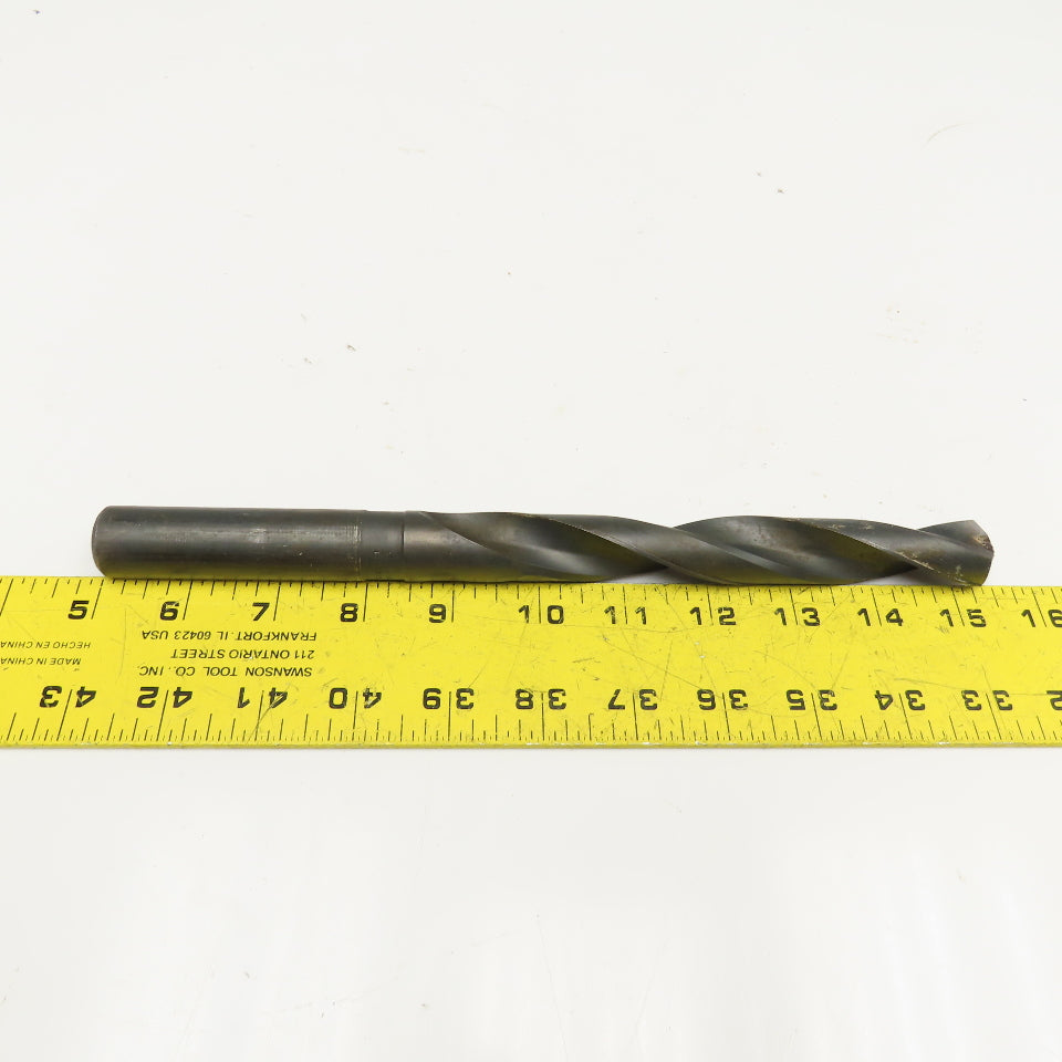George Whalley 53/64" Coolant Thru 2 Flute Spiral Drill Bit 10-1/2" OAL