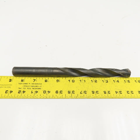 George Whalley 53/64" Coolant Thru 2 Flute Spiral Drill Bit 10-1/2" OAL