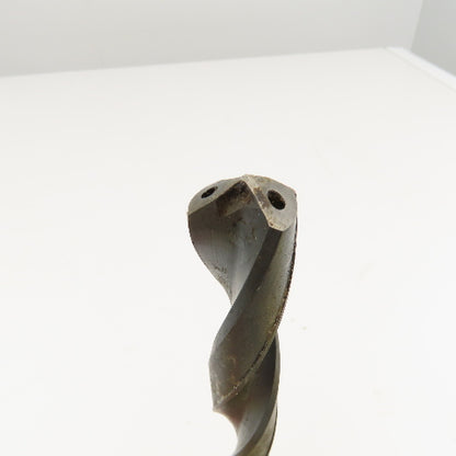 George Whalley 53/64" Coolant Thru 2 Flute Spiral Drill Bit 10-1/2" OAL