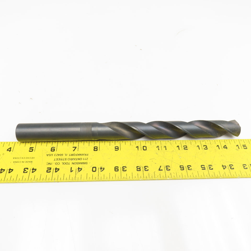 Michigan Drill 57/64" Coolant Thru 2 Flute Twist Drill 10-1/2" OAL