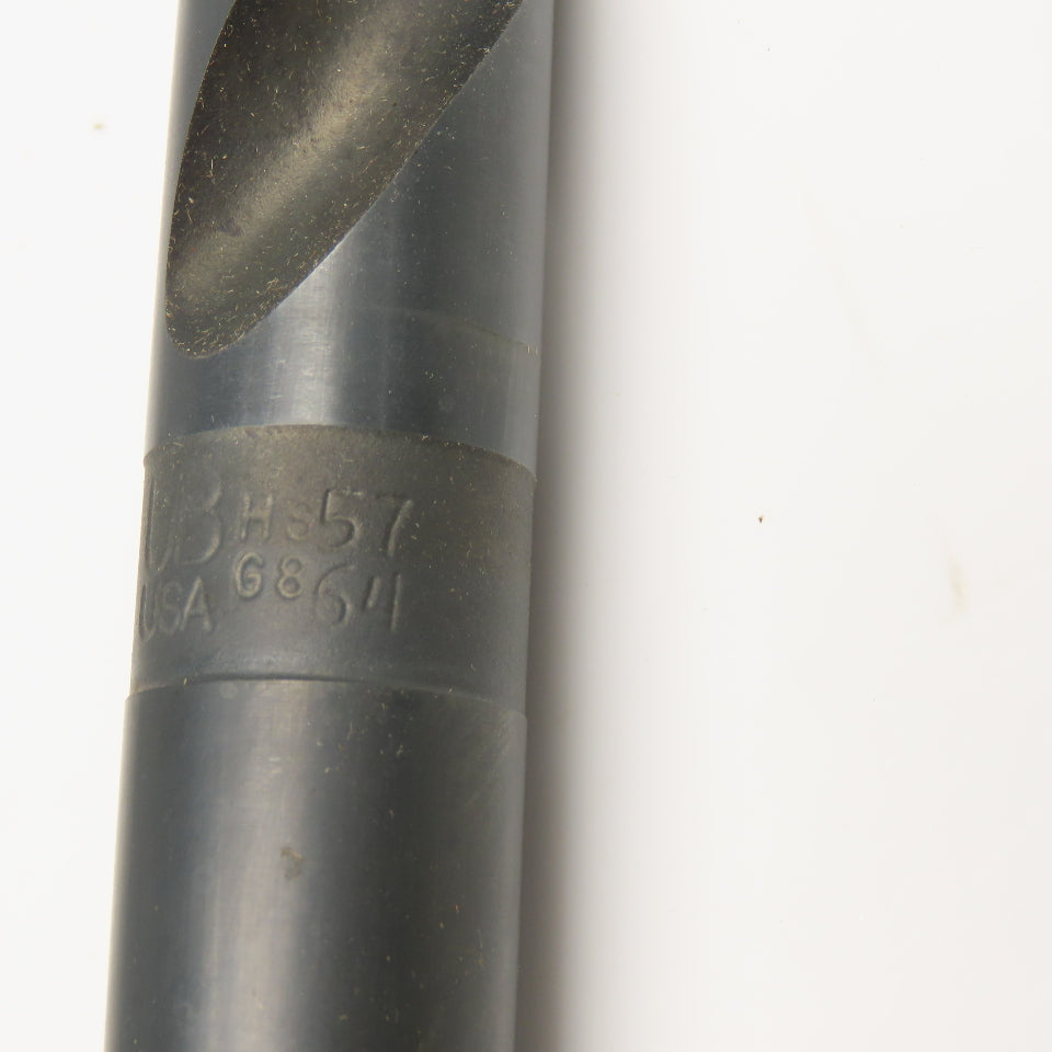 Michigan Drill 57/64" Coolant Thru 2 Flute Twist Drill 10-1/2" OAL