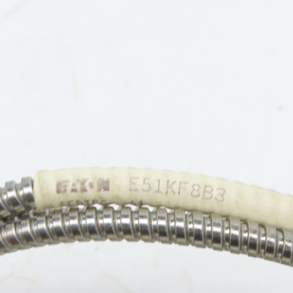 Eaton E51KFB3 Glass Fiberoptic Cable Right Angle Thru-Beam Sensor 36"