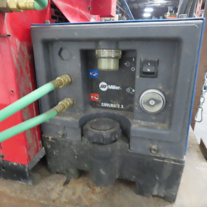 Lincoln Precision TIG 275 Welder 230/460V 1PH Foot Pedal & Cart & Miller Cooler