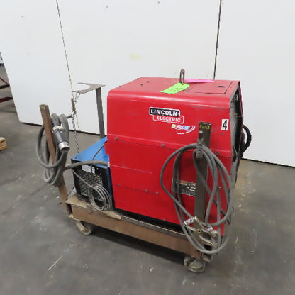 Lincoln Precision TIG 275 Welder 230/460V 1PH Foot Pedal & Cart & Miller Cooler