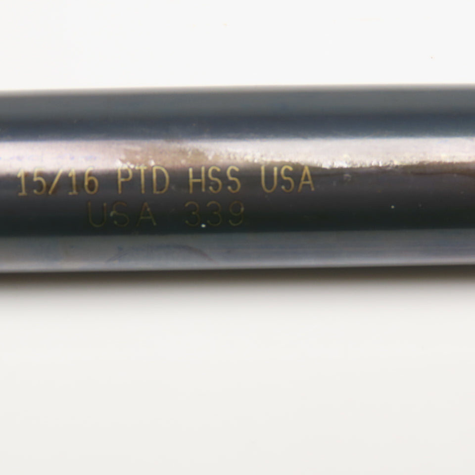 Precision Twist Drill 15/16" Coolant Thru 2 Flute Twist Drill 11" OAL