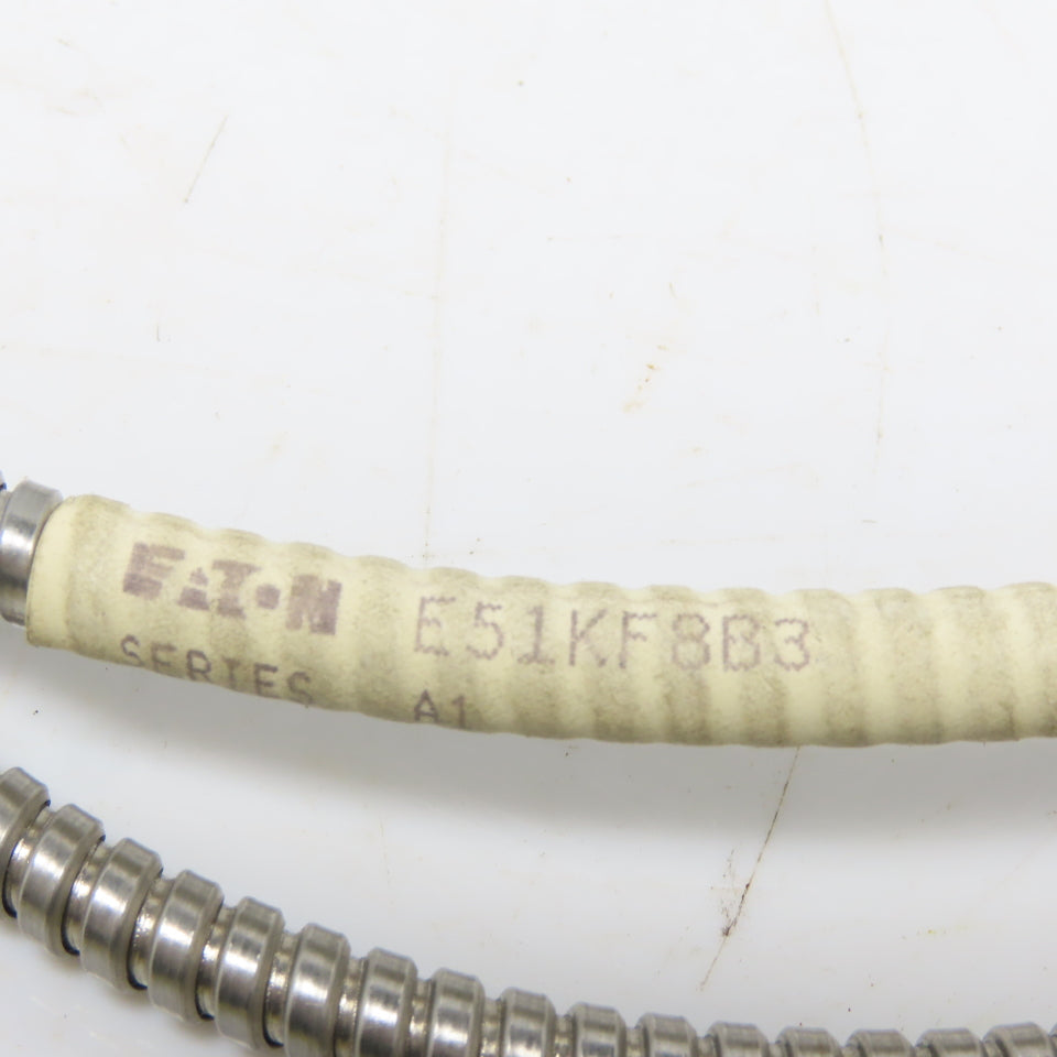 Eaton E51KFB3 Glass Fiberoptic Cable Right Angle Thru-Beam Sensor 36"