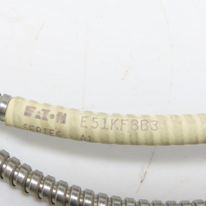 Eaton E51KFB3 Glass Fiberoptic Cable Right Angle Thru-Beam Sensor 36"