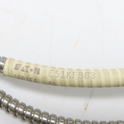 Eaton E51KFB3 Glass Fiberoptic Cable Right Angle Thru-Beam Sensor 36"