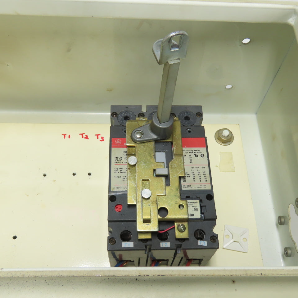 Wiegmann N12-12248 24"x 12"x 8" Electrical Enclosure W/ SELA36A10100 Disconnect