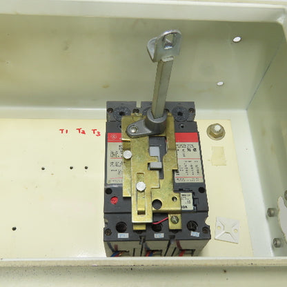 Wiegmann N12-12248 24"x 12"x 8" Electrical Enclosure W/ SELA36A10100 Disconnect