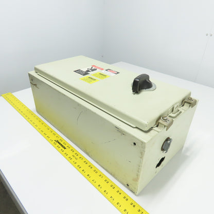 Wiegmann N12-12248 24"x 12"x 8" Electrical Enclosure W/ SELA36A10100 Disconnect