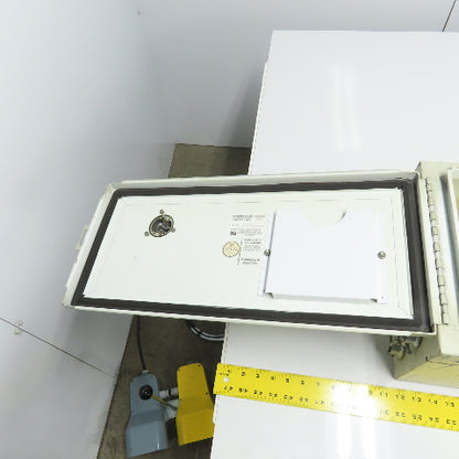 Wiegmann N12-12248 24"x 12"x 8" Electrical Enclosure W/ SELA36A10100 Disconnect