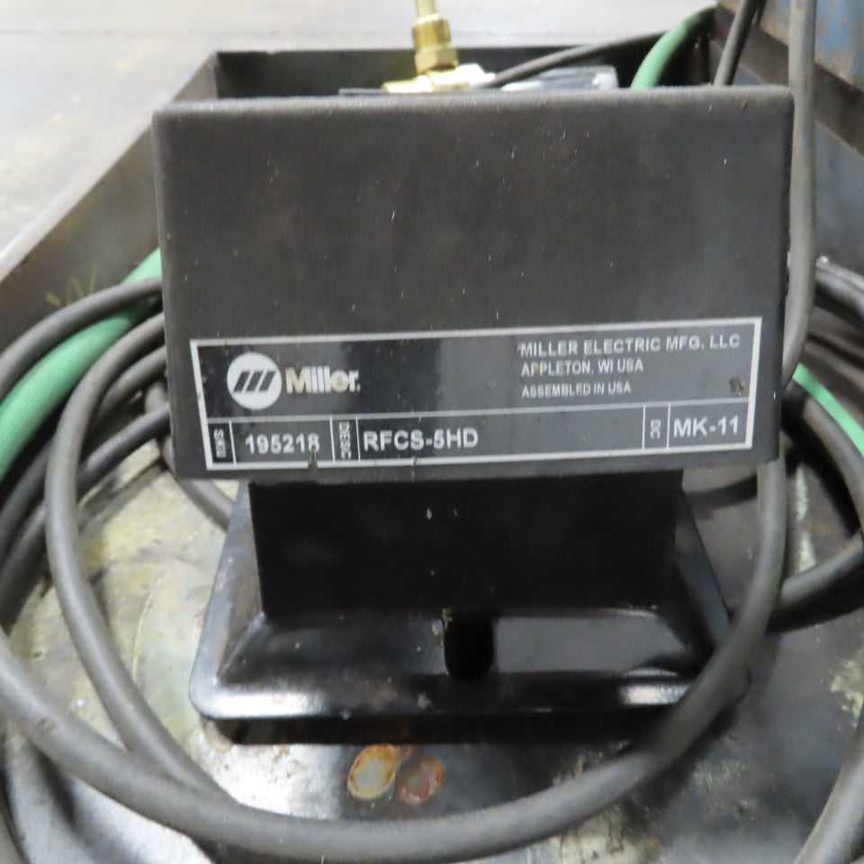 Miller Syncrowave 300 AC/DC TIG Welder 230/460V 1PH W/ Cart, Foot Pedal & Cooler