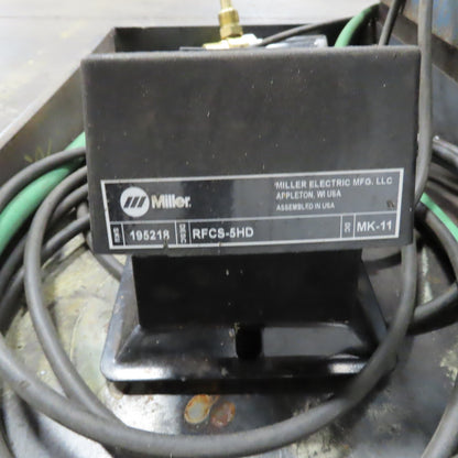 Miller Syncrowave 300 AC/DC TIG Welder 230/460V 1PH W/ Cart, Foot Pedal & Cooler