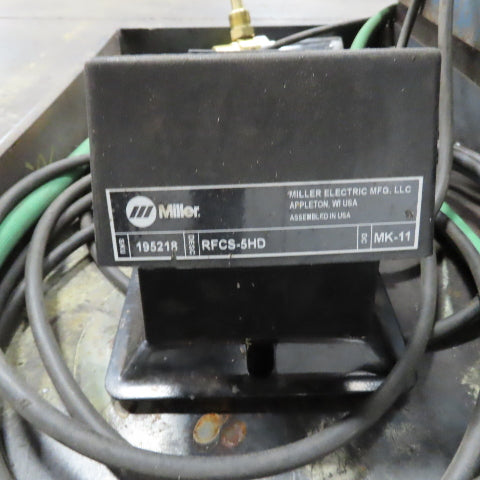Miller Syncrowave 300 AC/DC TIG Welder 230/460V 1PH W/ Cart, Foot Pedal & Cooler