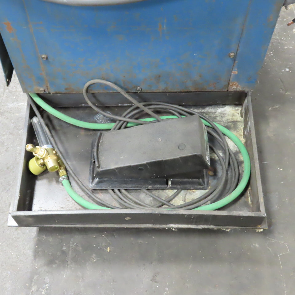 Miller Syncrowave 300 AC/DC TIG Welder 230/460V 1PH W/ Cart, Foot Pedal & Cooler