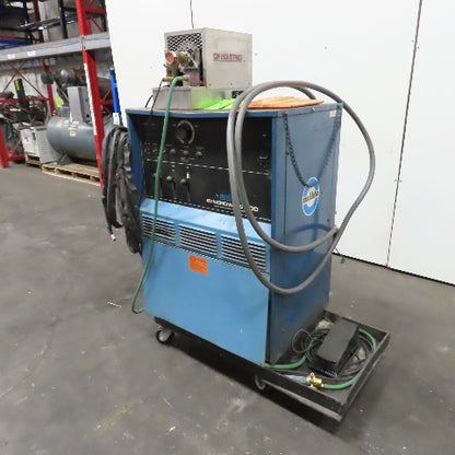 Miller Syncrowave 300 AC/DC TIG Welder 230/460V 1PH W/ Cart, Foot Pedal & Cooler