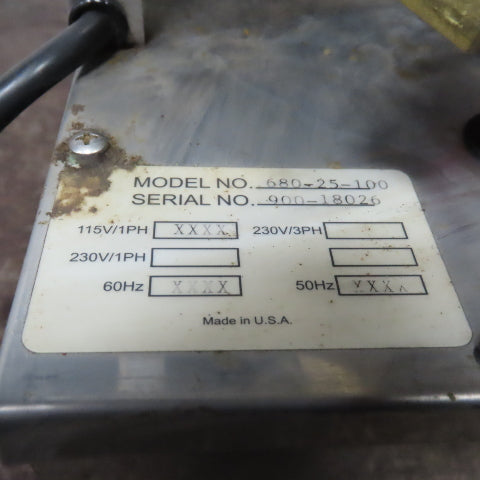 Miller Syncrowave 300 AC/DC TIG Welder 230/460V 1PH W/ Cart, Foot Pedal & Cooler