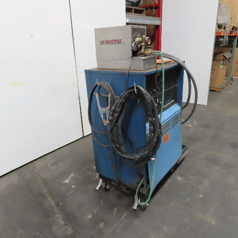 Miller Syncrowave 300 AC/DC TIG Welder 230/460V 1PH W/ Cart, Foot Pedal & Cooler