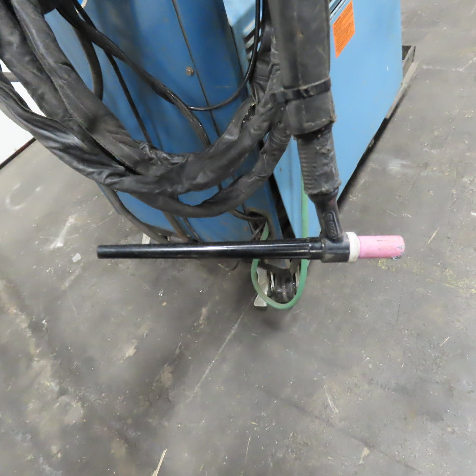 Miller Syncrowave 300 AC/DC TIG Welder 230/460V 1PH W/ Cart, Foot Pedal & Cooler