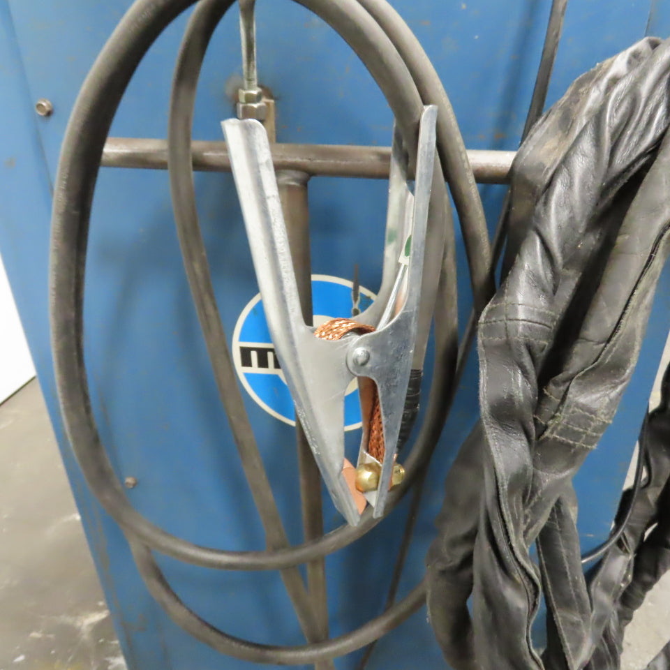 Miller Syncrowave 300 AC/DC TIG Welder 230/460V 1PH W/ Cart, Foot Pedal & Cooler