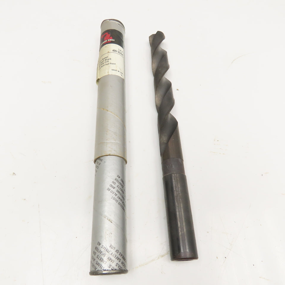 Michigan Drill 55/64" Coolant Thru 2 Flute Spiral Drill Bit 11" OAL