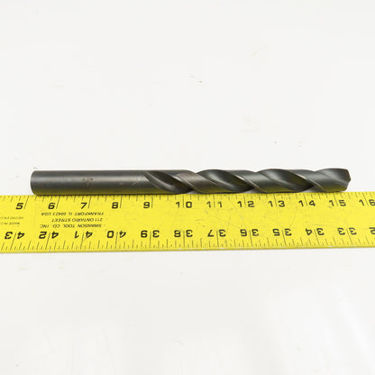 51/64" Coolant Thru 2 Flute Spiral Drill Bit 10-1/2" OAL