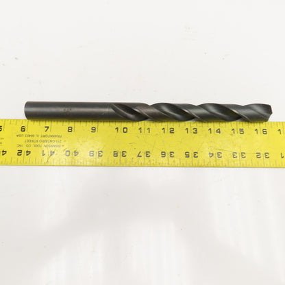51/64" Coolant Thru 2 Flute Spiral Drill Bit 10-1/2" OAL