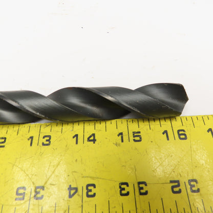 51/64" Coolant Thru 2 Flute Spiral Drill Bit 10-1/2" OAL