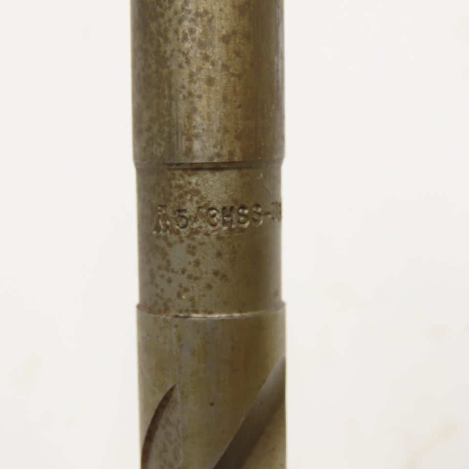 5/8" Coolant Thru 2 Flute Spiral Drill Bit 9" OAL
