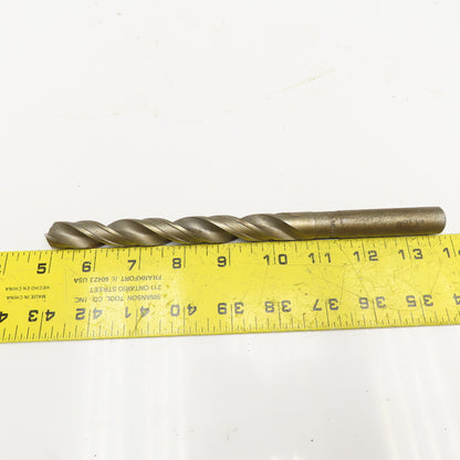 5/8" Coolant Thru 2 Flute Spiral Drill Bit 9" OAL