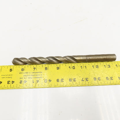 5/8" Coolant Thru 2 Flute Spiral Drill Bit 9" OAL