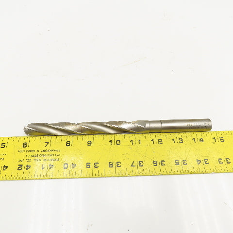 39/64" Coolant Thru 2 Flute Spiral Drill Bit 9" OAL